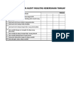 Audit Fasilitas Kebersihan Tangan Rs