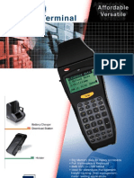 CPT-720 Portable Terminal Power and Environmental Specs