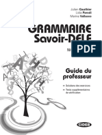 Corriges - Grammaire Savoir-DELF PDF