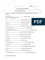 Present Tense Verbs 2 PDF