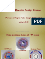 Lecture29 - Permanent Magnet Rotor Design (SPM & IPM)