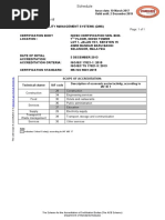 NIOSH Certification Sdn. Bhd. QMS 17