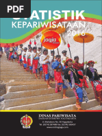 Buku Statistik Kepariwisataan DIY 2016