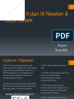 Presentasi Fisika - Hukum Newton