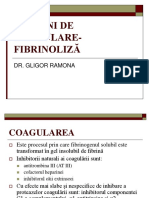 Noţiuni de Coagulare-fibrinoliză
