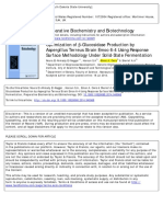 Optimization of β Glucosidase Production by Aspergillus Terreus Strain Emoo 6 4 Using Response Surface Methodology Under Solid State Fermentation