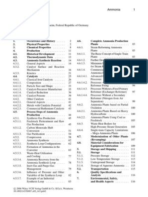 Appl 2006, PDF, Ammonia