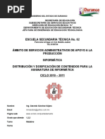 Download Dosificacin y Distribucin de Contenidos para la Asignatura de Informtica by Ing Gerardo Snchez Njera SN36328251 doc pdf