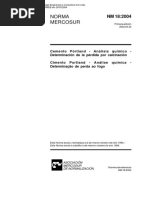 NBR NM 18 - Cimento - Analise quimica - Determinacao de perda ao fogo.pdf