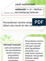 Ukhuwah Wathaniyah Dan Insaniyah