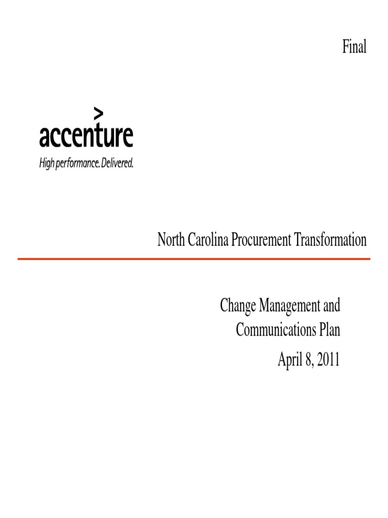 Change Management Communications Plan Pdf Free Download Pdf Pdf