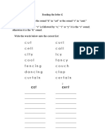 ReadingLetterC PDF