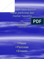 Pemeriksaan Lab Kelainan Sistem Hepatobilier & Pankreas