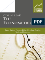 (Great Minds in Finance) Colin Read (Auth.) - The Econometricians - Gauss, Galton, Pearson, Fisher, Hotelling, Cowles, Frisch and Haavelmo - Palgrave Macmillan UK (2016) PDF