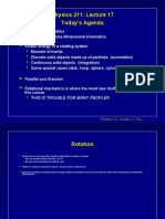 Rotational Kinematics (Kinematika Rotasi)