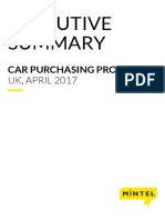Car Purchasing Process - UK - April 2017 - Executive Summary