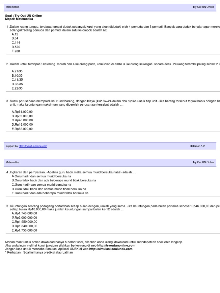 Kunci Jawaban Tryout Online Bahasa Inggris Diweb Ruangguru Belajar