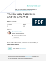 The Security Battalions and The Civil War Greece 1941-1949