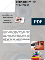 The Pathophysiology and Treatment of Glaucoma