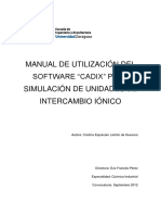 Tesis para Cadix Intercambio Ionico PDF