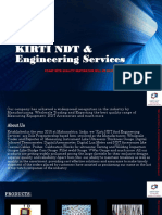 KIRTI NDT & Engineering Services - NDT Accessories