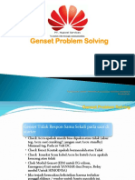 Troubleshoot Genset, Problem Solving