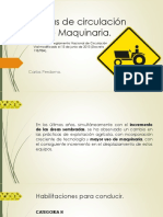 Normas de Circulación Vial de Maquinaria Uruguay