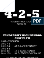 Vandegrift High School Austin, TX