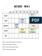 TIMETABLE