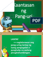Limang Halimbawa NG Lantay | PDF