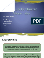 Pembuatan Mayonnaise