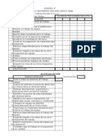 Coevaluación y Autoevaluación