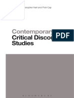 (Contemporary Studies in Linguistics) Christopher Hart, Piotr Cap-Contemporary Critical Discourse Studies-Bloomsbury Academic (2014)