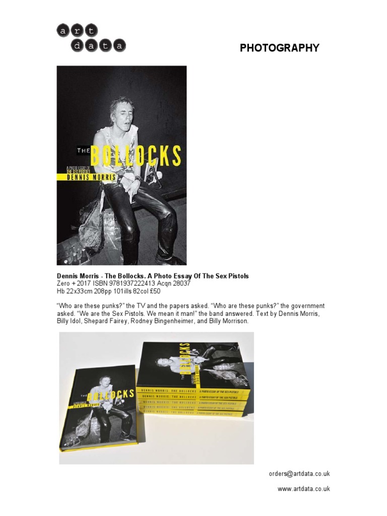 Dennis Morris: Sex Pistols Photo Essay | PDF