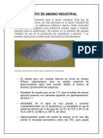 Sulfato de Amonio Industrial