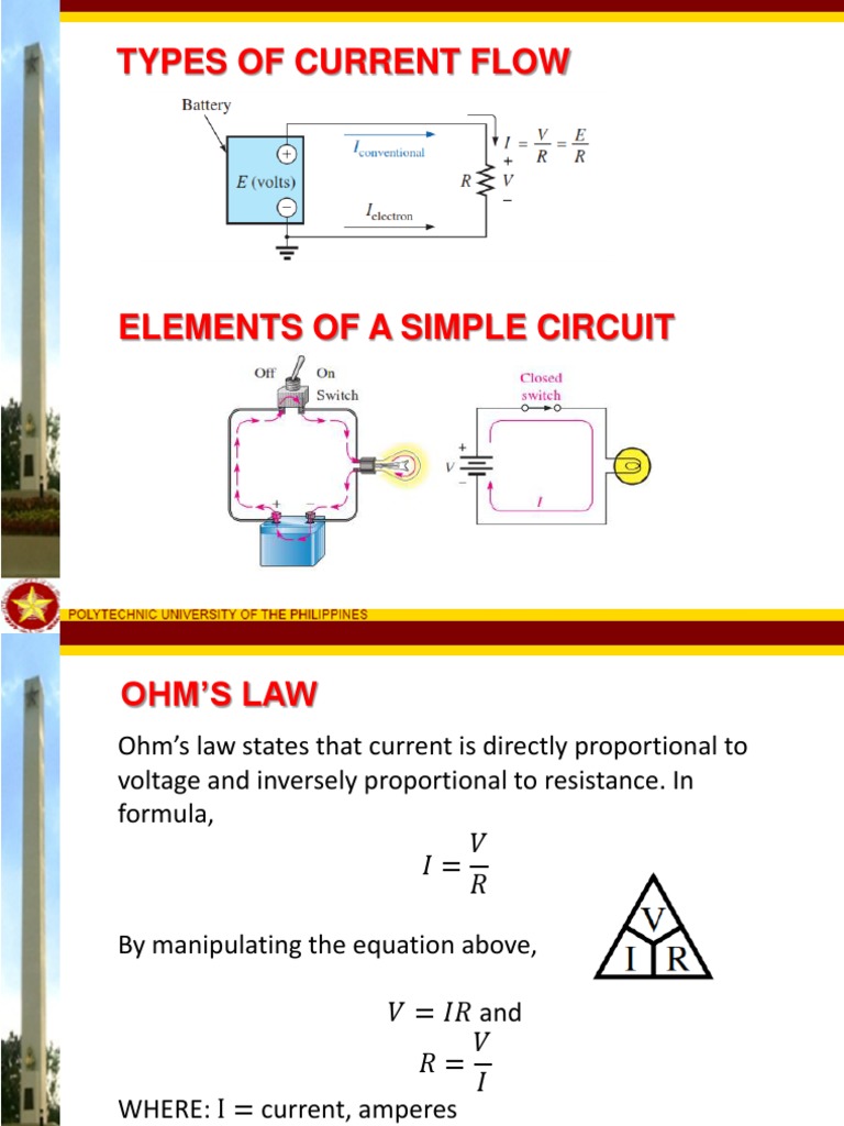 8 and 9. Simple Elctric Circuit & Ohms Law
