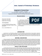 Management of Corneal Ulcer PDF