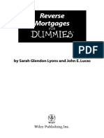 Reverse Mortgages For DUMmIES PDF