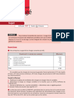 Comptabilité - Cas Pratique - Sujet Gratuit PDF