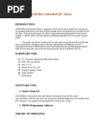 GSM (SMS) Controlled DC Motor