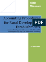 Handbook On Accounting Procedures For RD Institutions