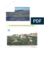 Fallas Geologicas en El Peru