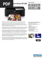 Epson Expression Home XP 202 Datasheet