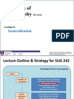 Principles of Cartography: Generalization