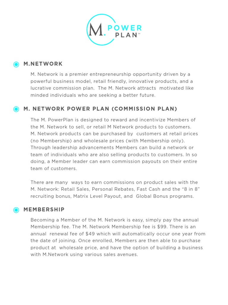 Power Plan | PDF | Mail Order | Retail