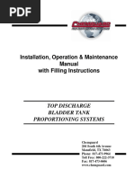 Chemguard Top Discharge Bladder Tanks - OM Manual - 7!28!2009