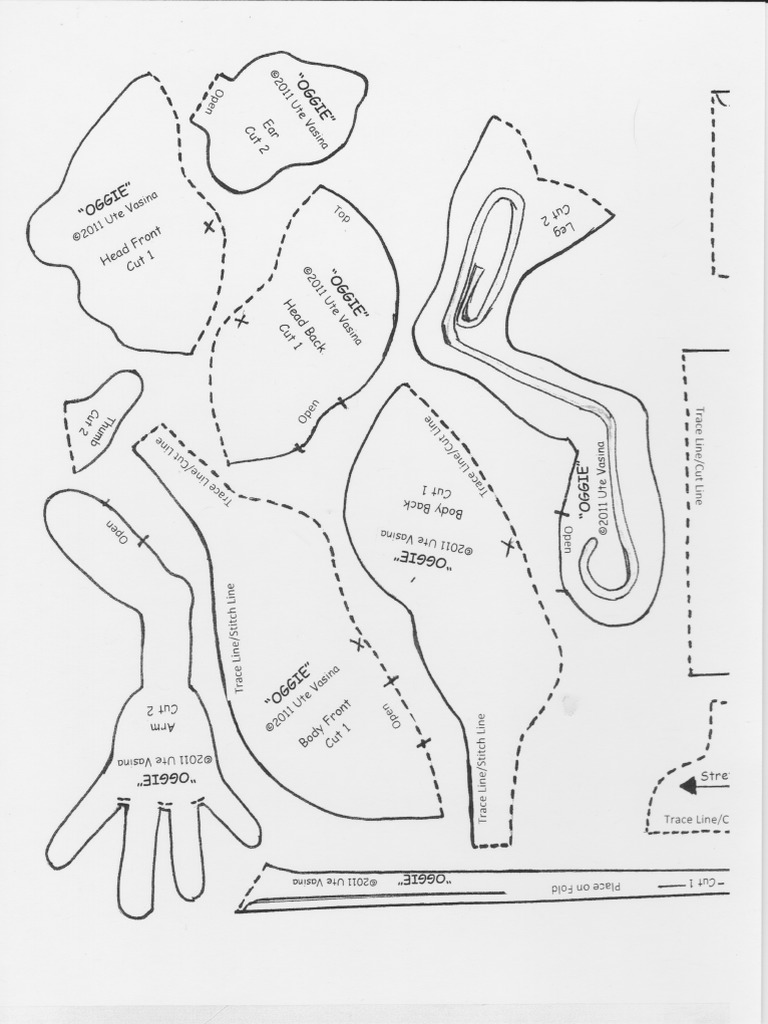 Oggie Pattern PDF | PDF