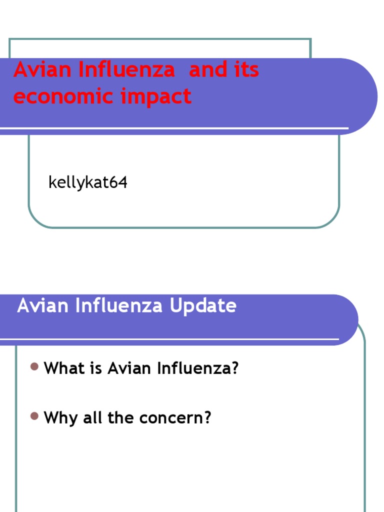 Avian Influenza | PDF