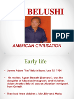 Jim Belushi: American Civilisation
