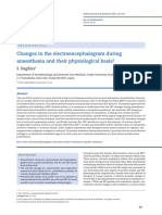 Changes in the Electroencephalogram During Anaesthesia and Their Physiological Basis - BJA 2015